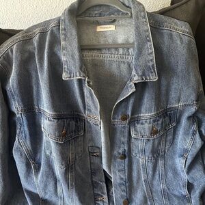 Oversized Denim Jacket Mono B NWOT